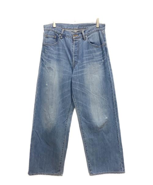 journal standard luxe（ジャーナルスタンダード ラックス）JOURNAL STANDARD LUXE (ジャーナルスタンダード リュクス) ワイドデニムパンツ インディゴ サイズ:Mの古着・服飾アイテム