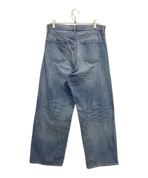 journal standard luxe（ジャーナルスタンダード ラックス）JOURNAL STANDARD LUXE (ジャーナルスタンダード リュクス) ワイドデニムパンツ インディゴ サイズ:Mの古着・服飾アイテム
