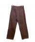 BEAMS BOY (ビームスボーイ) big mac (ビッグマック) 別注リペア ペインター パンツ ブラウン サイズ:M：5000円