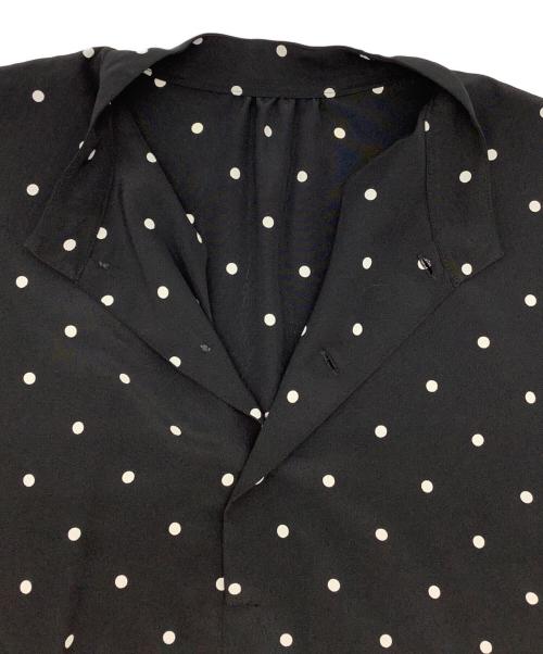 journal standard luxe（ジャーナルスタンダード ラックス）journal standard luxe (ジャーナルスタンダード リュクス) ドットティアードワンピース ブラック×ホワイト サイズ:-の古着・服飾アイテム