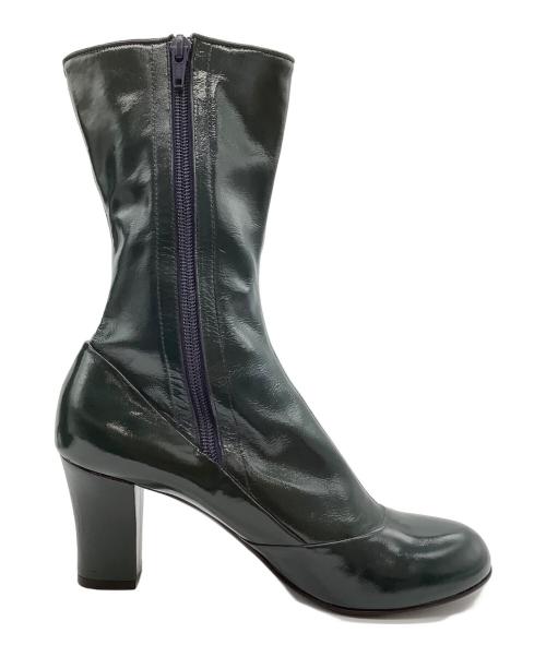 MARC JACOBS（マークジェイコブズ）MARC JACOBS (マーク ジェイコブス) ブーツ グリーン サイズ:371/2の古着・服飾アイテム