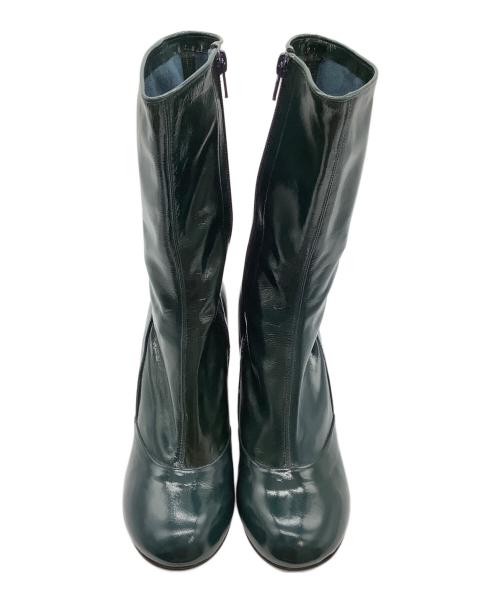 MARC JACOBS（マークジェイコブズ）MARC JACOBS (マーク ジェイコブス) ブーツ グリーン サイズ:371/2の古着・服飾アイテム