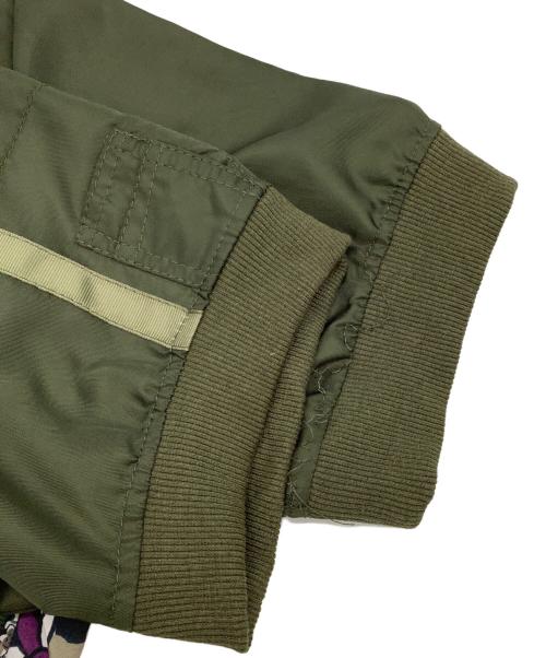 MICALLE MICALLE（ミカーレミカーレ）MICALLE MICALLE (ミカーレミカーレ) 切替ワンピース オリーブ サイズ:-の古着・服飾アイテム