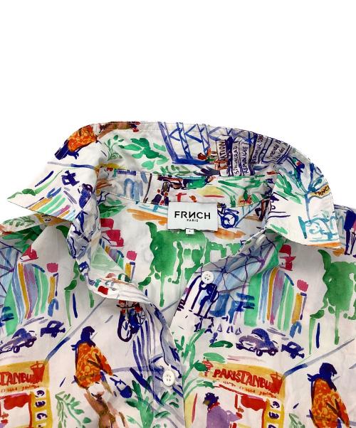 FRNCH（フレンチ）FRNCH (フレンチ) CARLA FRNCH AREA SHIRT ホワイト サイズ:Sの古着・服飾アイテム