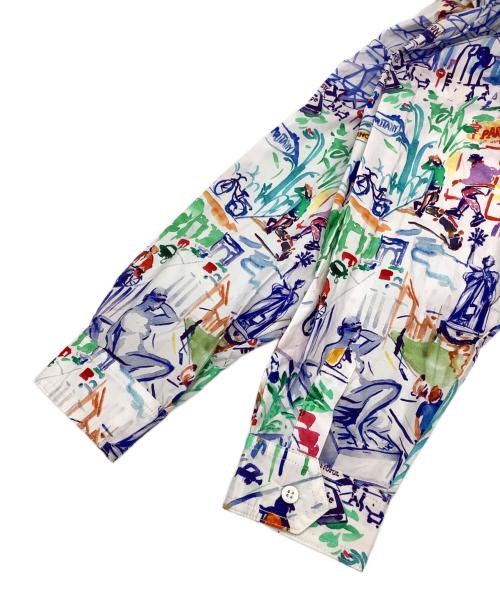 FRNCH（フレンチ）FRNCH (フレンチ) CARLA FRNCH AREA SHIRT ホワイト サイズ:Sの古着・服飾アイテム