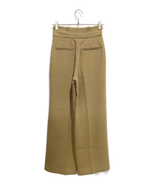 allureville（アルアバイル）allureville (アルアバイル) サイドボタンワイドパンツ ベージュ サイズ:1の古着・服飾アイテム