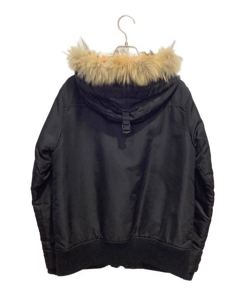 stussy（ステューシー）stussy (ステューシー) N-2Bジャケット ブラック サイズ:SMALLの古着・服飾アイテム