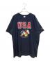 Champion（チャンピオン）の古着「REVERSE WEAVE Tシャツ ミッキーマウス」｜ネイビー