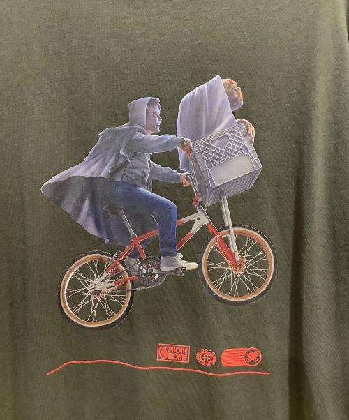 UNIVERSAL（ユニバーサル）UNIVERSAL (ユニバーサル) CIAOPANIC TYPY (チャオパニックティピー) ムービー半袖Tee グレー サイズ:XXLの古着・服飾アイテム