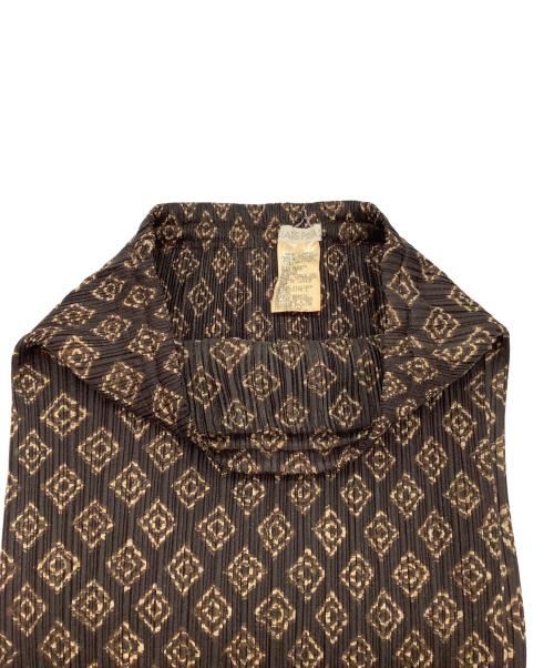 PLEATS PLEASE（プリーツプリーズ）PLEATS PLEASE (プリーツプリーズ) プリーツスカート ブラウン サイズ:1の古着・服飾アイテム