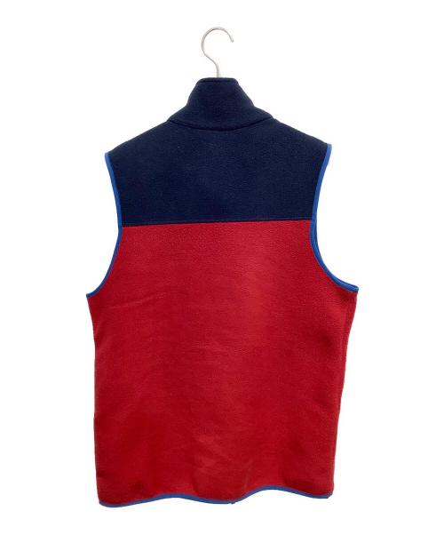 Patagonia（パタゴニア）Patagonia (パタゴニア) ライトウェイトシンチラベスト ネイビー×レッド サイズ:Mの古着・服飾アイテム