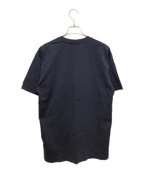 STONE ISLAND（ストーンアイランド）STONE ISLAND (ストーンアイランド) ロゴＴシャツ ネイビー サイズ:Mの古着・服飾アイテム