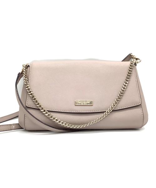 Kate Spade（ケイトスペード）Kate Spade (ケイトスペード) チェーンショルダーバッグ ピンクの古着・服飾アイテム