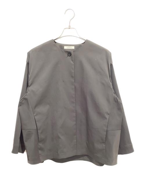 JOURNAL STANDARD relume（ジャーナルスタンダード レリューム）JOURNAL STANDARD relume (ジャーナルスタンダード レリューム) ALTORITMOクルーネックコクーンブルゾン グレー サイズ:Fの古着・服飾アイテム