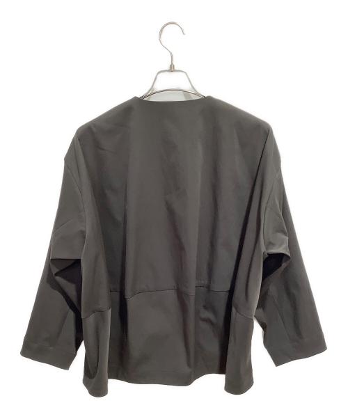 JOURNAL STANDARD relume（ジャーナルスタンダード レリューム）JOURNAL STANDARD relume (ジャーナルスタンダード レリューム) ALTORITMOクルーネックコクーンブルゾン グレー サイズ:Fの古着・服飾アイテム