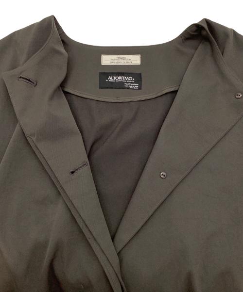 JOURNAL STANDARD relume（ジャーナルスタンダード レリューム）JOURNAL STANDARD relume (ジャーナルスタンダード レリューム) ALTORITMOクルーネックコクーンブルゾン グレー サイズ:Fの古着・服飾アイテム