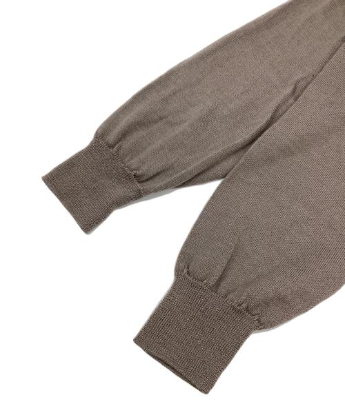 KAGURE（カグレ）KAGURE (カグレ) ウールシルクニットワンピース グレー サイズ:FREEの古着・服飾アイテム