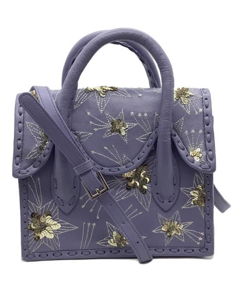 Carving Tribes（カービングトライブス）CARVING TRIBES (カービングトライブス) 2WAYバッグ ブルーの古着・服飾アイテム