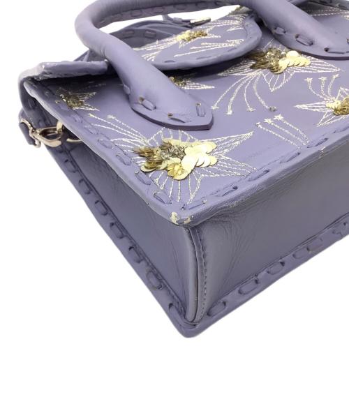 Carving Tribes（カービングトライブス）CARVING TRIBES (カービングトライブス) 2WAYバッグ ブルーの古着・服飾アイテム