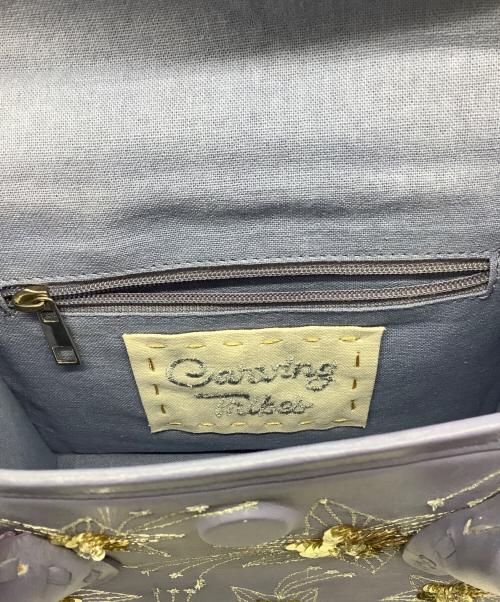 Carving Tribes（カービングトライブス）CARVING TRIBES (カービングトライブス) 2WAYバッグ ブルーの古着・服飾アイテム