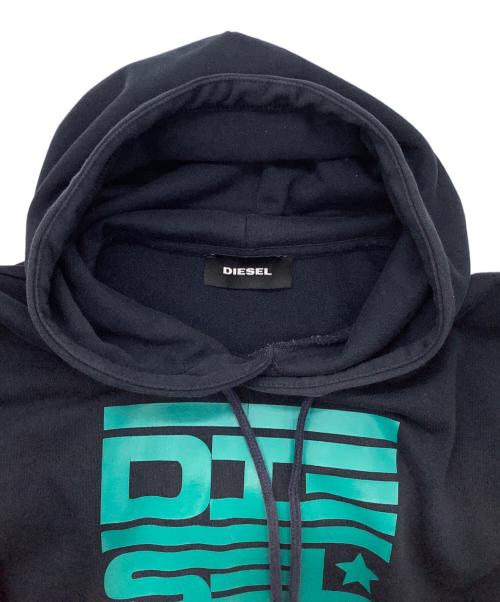 DIESEL（ディーゼル）DIESEL (ディーゼル) プルオーバーパーカー ネイビー サイズ:3XLの古着・服飾アイテム