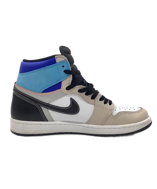 NIKE（ナイキ）NIKE (ナイキ) ハイカットスニーカー ブルー×ブラック×ホワイト サイズ:28の古着・服飾アイテム