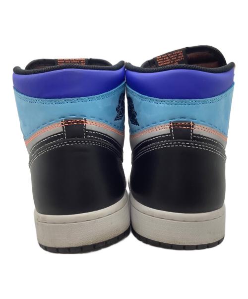 NIKE（ナイキ）NIKE (ナイキ) ハイカットスニーカー ブルー×ブラック×ホワイト サイズ:28の古着・服飾アイテム