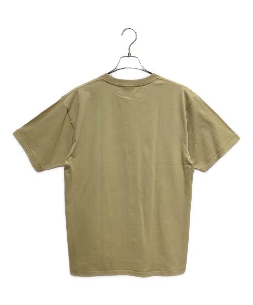 A BATHING APE（ア ベイシング エイプ）A BATHING APE (ア ベイシング エイプ) プリントTシャツ ベージュ サイズ:Lの古着・服飾アイテム