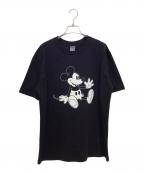 NUMBER (N)INE×DISNEYナンバーナイン×ディズニー）の古着「MICKEY MOUSE BR T-SHIRT」｜ブラック