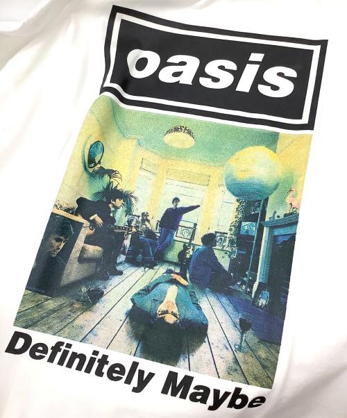 Adam et Rope（アダム エ ロペ）Adam et Rope (アダム エ ロペ) oasis 30th Anniversary TSH ホワイト サイズ:XLの古着・服飾アイテム