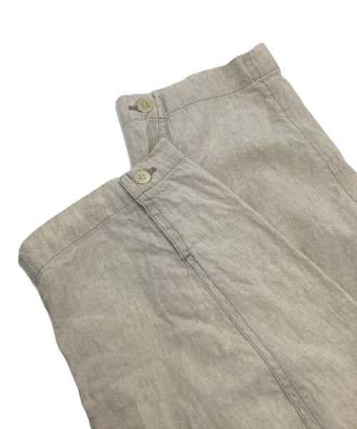 CONFECTION（コンフェクション）CONFECTION (コンフェクション) 長袖リネンシャツ アイボリー サイズ:4の古着・服飾アイテム