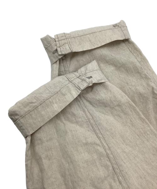 CONFECTION（コンフェクション）CONFECTION (コンフェクション) 長袖リネンシャツ アイボリー サイズ:4の古着・服飾アイテム