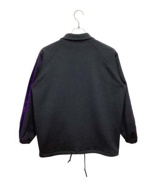 Needles（ニードルズ）Needles (ニードルズ) サイドラインコーチジャケット ブラック×パープル サイズ:Sの古着・服飾アイテム