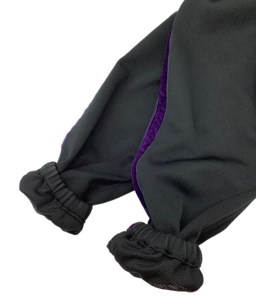 Needles（ニードルズ）Needles (ニードルズ) サイドラインコーチジャケット ブラック×パープル サイズ:Sの古着・服飾アイテム