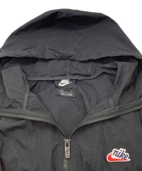 NIKE（ナイキ）NIKE (ナイキ) ウインドランナー+ フーデッドジャケット ブラック サイズ:Lの古着・服飾アイテム
