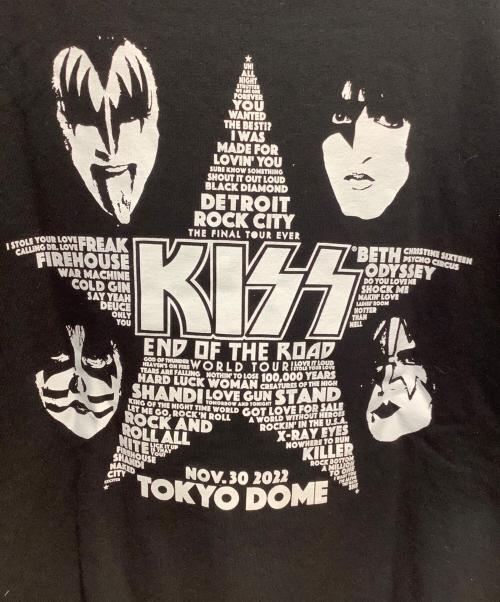 KISS（キッス）KISS (キッス) オフィシャル ZIPパーカー 2022 ブラック サイズ:Mの古着・服飾アイテム