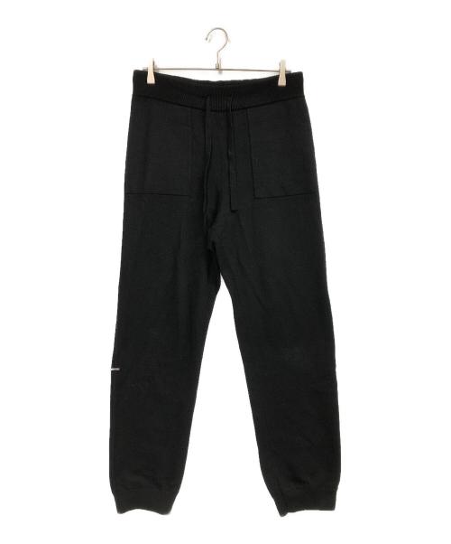 LOUIS VUITTON（ルイ ヴィトン）LOUIS VUITTON (ルイ ヴィトン) 22AW ニットパンツ ブラック サイズ:Mの古着・服飾アイテム