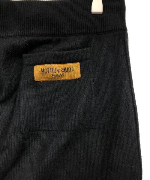 LOUIS VUITTON（ルイ ヴィトン）LOUIS VUITTON (ルイ ヴィトン) 22AW ニットパンツ ブラック サイズ:Mの古着・服飾アイテム