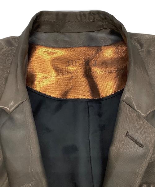 JUUN.J（ジュン・ジー）JUUN.J (ジュン・ジー) 2008/09AW テーラードジャケット ブラウン サイズ:48の古着・服飾アイテム