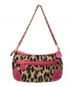 Think Bee!シンクビー!）の古着「2WAYショルダーバッグ」｜ベージュ×ピンク