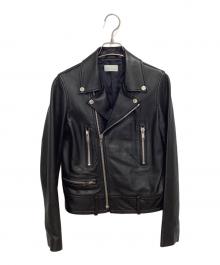 upper hights（アッパーハイツ）の古着「レザージャケット」｜ブラック