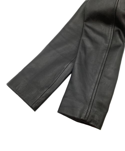 upper hights（アッパーハイツ）upper hights (アッパーハイツ) レザージャケット ブラック サイズ:Sの古着・服飾アイテム