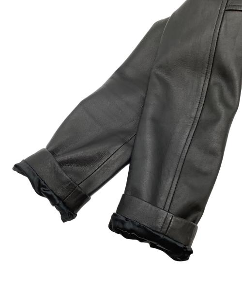 upper hights（アッパーハイツ）upper hights (アッパーハイツ) レザージャケット ブラック サイズ:Sの古着・服飾アイテム