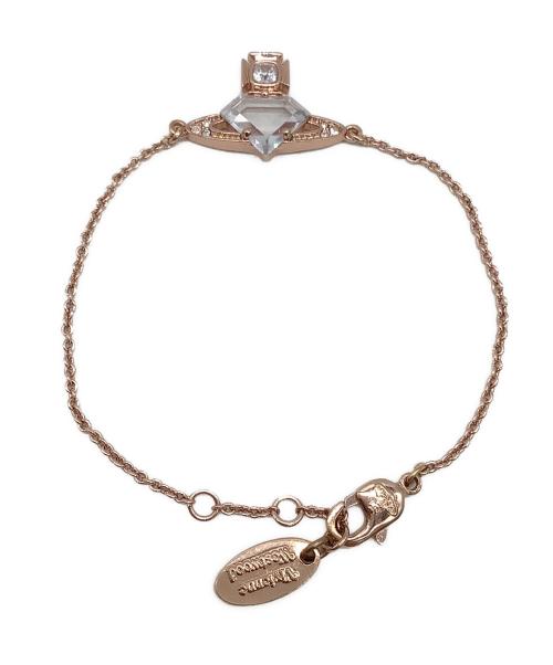 Vivienne Westwood（ヴィヴィアンウエストウッド）Vivienne Westwood (ヴィヴィアンウエストウッド) オーブブレスレット ピングゴールドカラーの古着・服飾アイテム