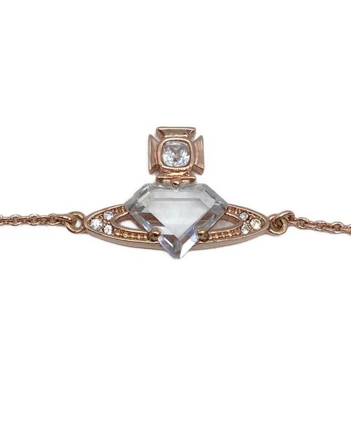 Vivienne Westwood（ヴィヴィアンウエストウッド）Vivienne Westwood (ヴィヴィアンウエストウッド) オーブブレスレット ピングゴールドカラーの古着・服飾アイテム