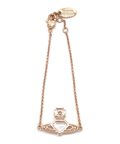 Vivienne Westwood（ヴィヴィアンウエストウッド）Vivienne Westwood (ヴィヴィアンウエストウッド) オーブブレスレット ピングゴールドカラーの古着・服飾アイテム