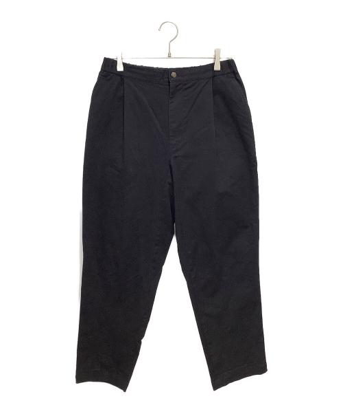 EKAL（エカル）EKAL (エカル) レイクショアタックトラウザーパンツ ブラック サイズ:Mの古着・服飾アイテム