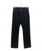 HELMUT LANGヘルムートラング）の古着「BLACK DENIM CLASSIC CUT」｜ブラック