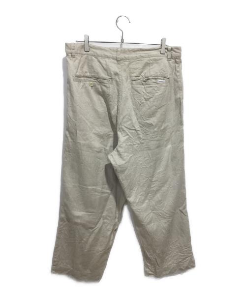 nestrobe confect（ネストローブ コンフェクト）nestrobe confect (ネストローブ コンフェクト) リネンワイドパンツ ベージュ サイズ:4の古着・服飾アイテム