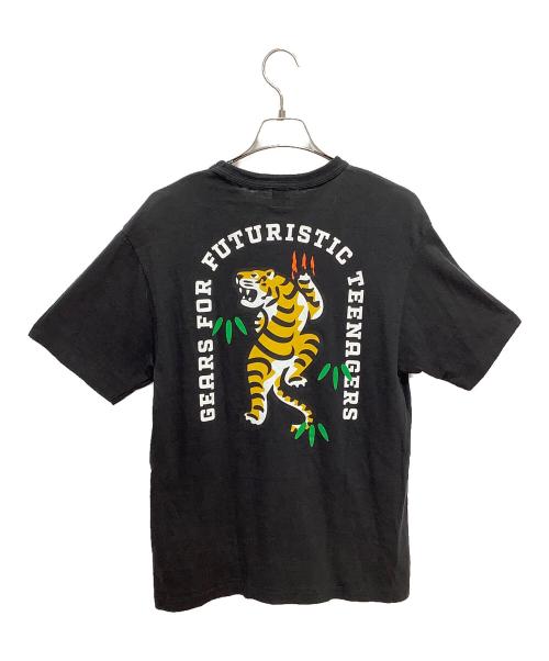 HUMAN MADE（ヒューマンメイド）HUMAN MADE (ヒューマンメイド) バックプリントポケットTシャツ ブラック サイズ:Mの古着・服飾アイテム